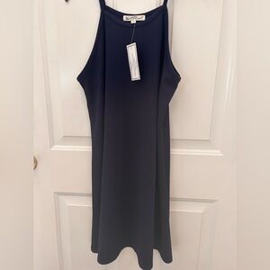 NWT!  Navy swing dress